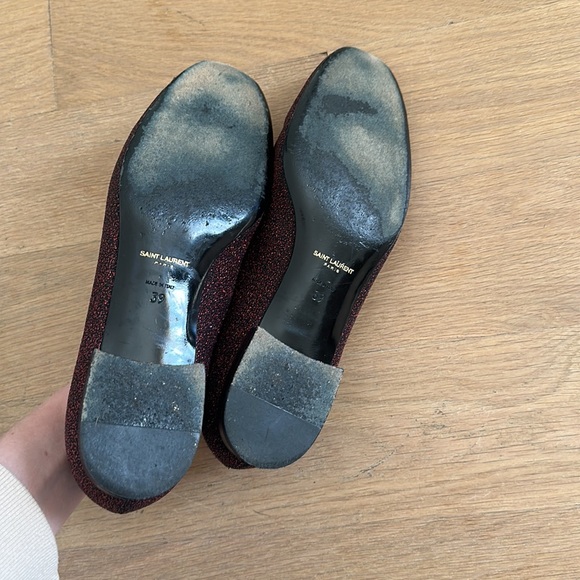 Saint Laurent Women’s Glitter loafers - Picture 4 of 7